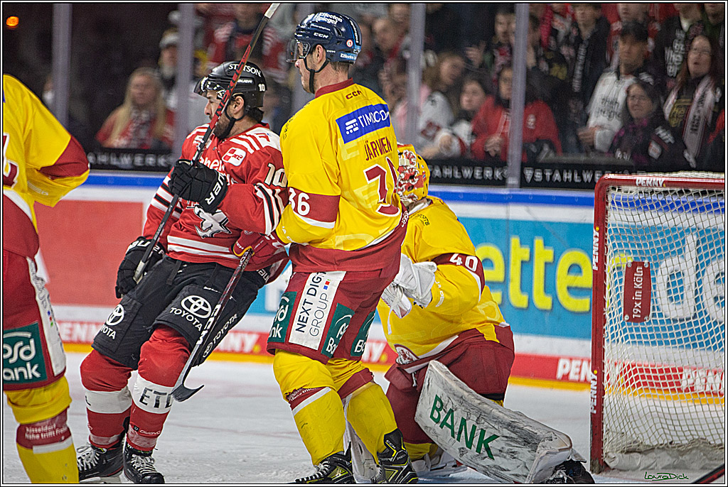 PENNY DEL; Koelner Haie- Duesseldorfer EG; Koeln, 16.12.2022